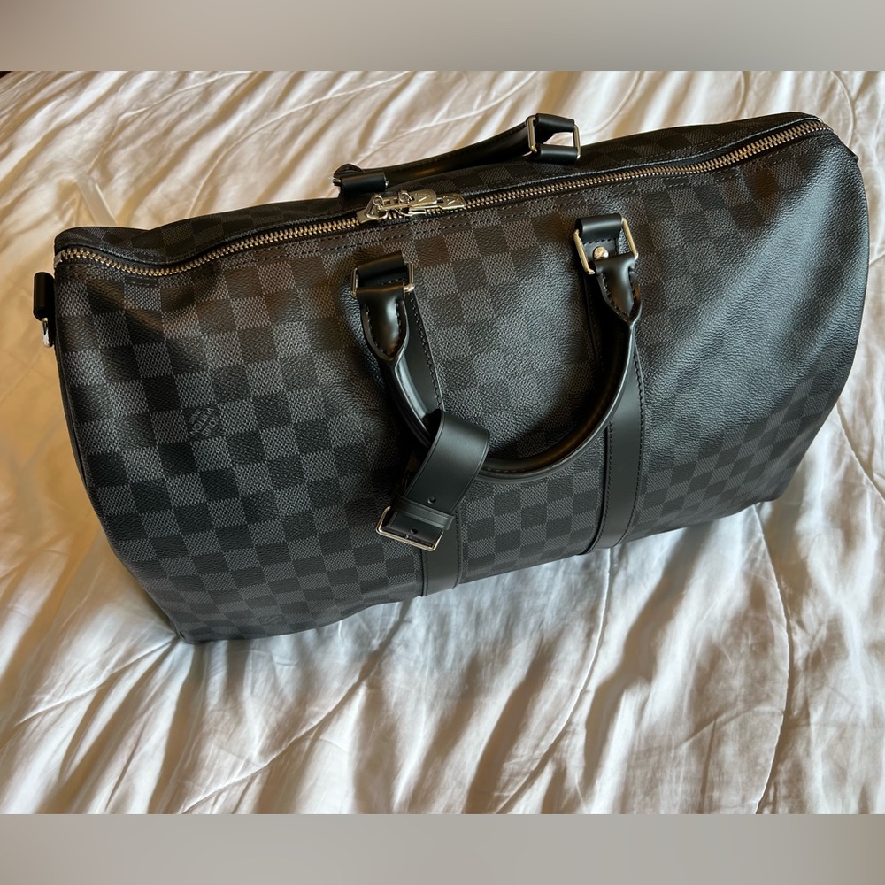 Keepal 45 Damier Graphite - Louis Vuitton
